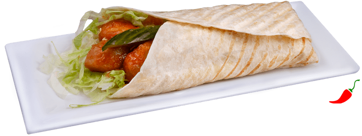 sweet chili chicken wrap wok to go rotterdam